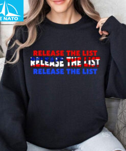 Release Epstein List Jeffrey Epstein List Shirt3