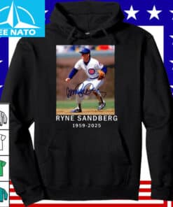 Remembering Ryne Sandberg Signature 1959 2025 Shirt3