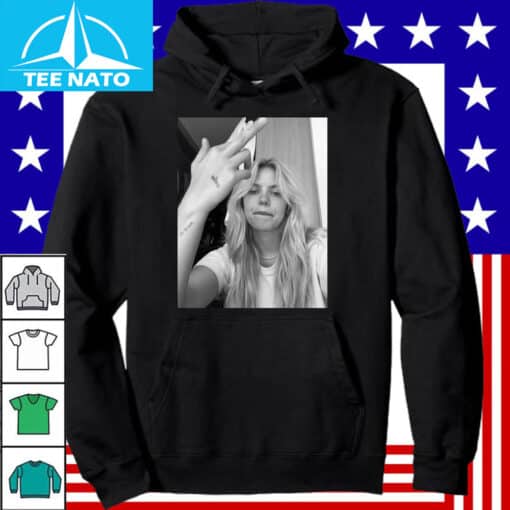 Renee Rapp Middle Finger Bite Me Tour Vintage Shirt - Image 4