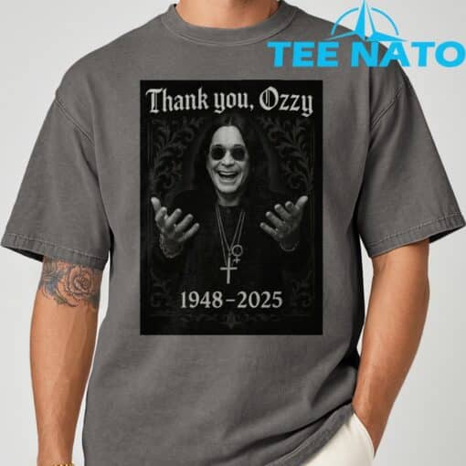 Rest In Peace, Ozzy Osbourne-1948-2025 T-Shirt - Image 4