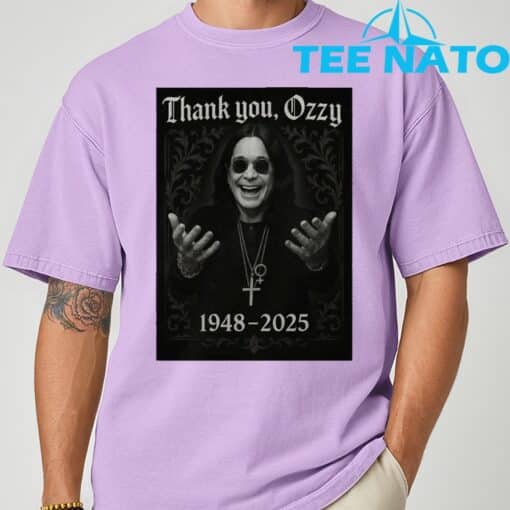 Rest In Peace, Ozzy Osbourne-1948-2025 T-Shirt - Image 5