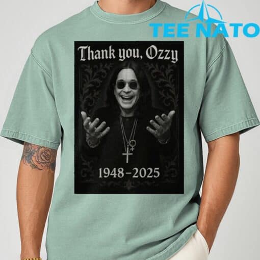 Rest In Peace, Ozzy Osbourne-1948-2025 T-Shirt - Image 8
