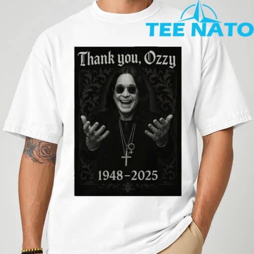 Rest In Peace, Ozzy Osbourne-1948-2025 T-Shirt