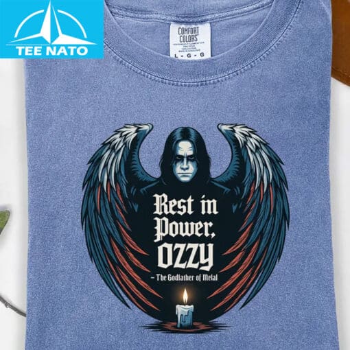 Rest In Power Ozzy Osbourne The Godfather of Metal Shirt - Image 2