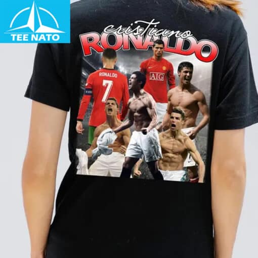 Retro 90s Cristiano Ronaldo Shirt - Image 4