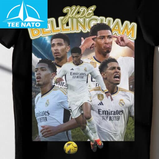 Retro 90s Jude Bellingham Shirt - Image 3