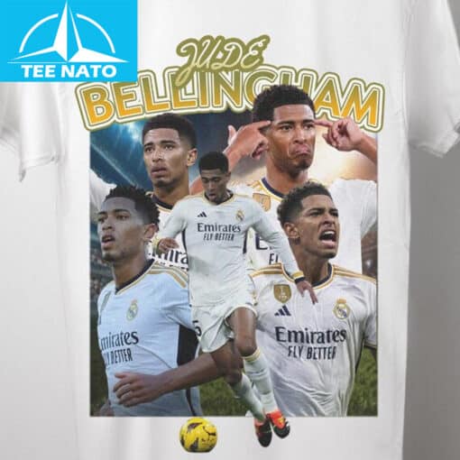 Retro 90s Jude Bellingham Shirt - Image 4