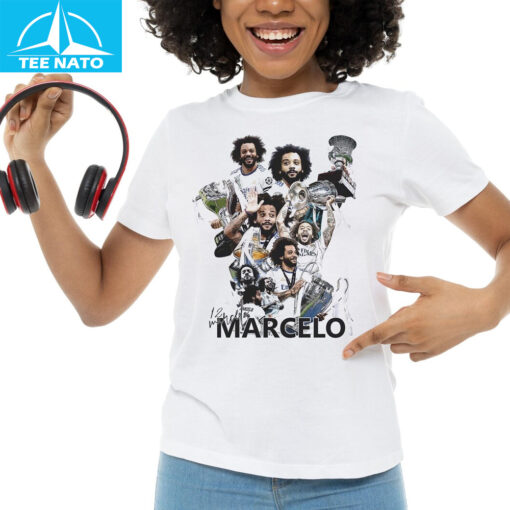 Retro 90s Marcleo Real Madrid Shirt - Image 5