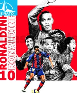 Retro 90s Ronaldinho Tshirt1