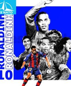 Retro 90s Ronaldinho Tshirt2