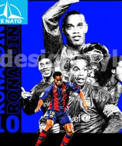 Retro 90s Ronaldinho Tshirt3