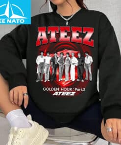 Retro Ateez Golden Hour Part 3 Shirt 2