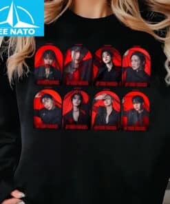 Retro Ateez World Tour 2025 Shirt3