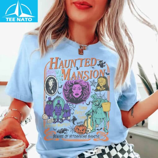 Retro Coquette Disney Haunted Mansion Shirt - Image 4