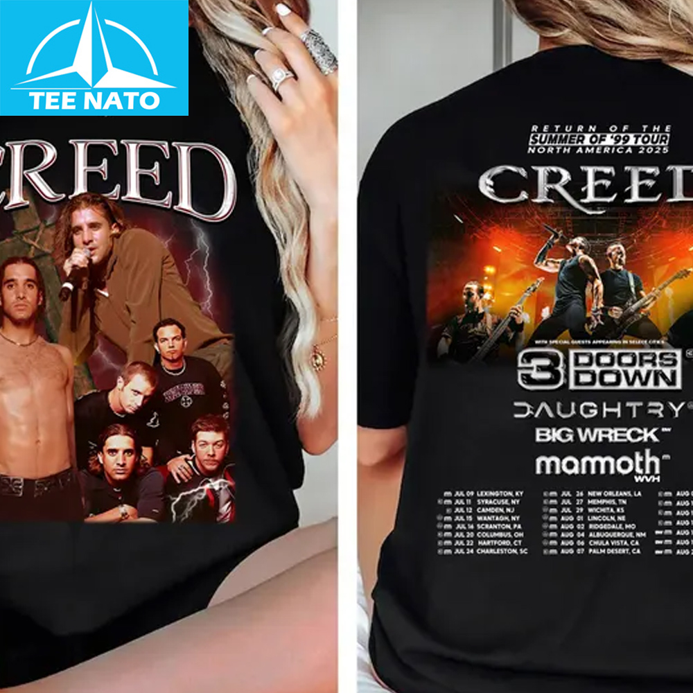 Styling the Retro Creed Metal 2025 Shirt