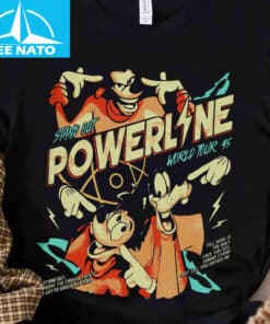 Retro Disney A Goofy Movie Powerline Stand Out World Tour 2025 Shirt1