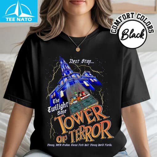 Retro Disneyland Tower Of Terror Shirt
