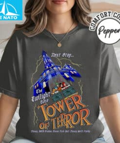 Retro Disneyland Tower Of Terror Shirt2