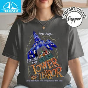 Retro Disneyland Tower Of Terror Shirt2