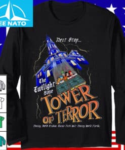 Retro Disneyland Tower Of Terror Shirt3
