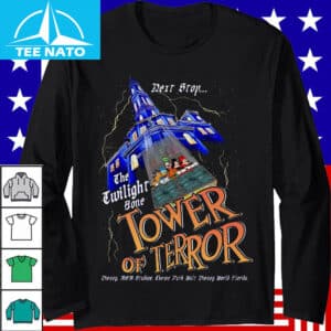 Retro Disneyland Tower Of Terror Shirt3
