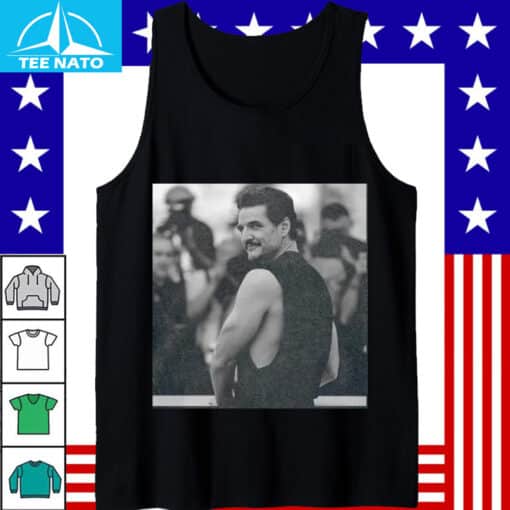 Retro Funny Pedro Pascal Photoshoot Shirt - Image 2