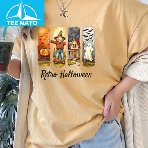 Retro Halloween T-shirt - Image 3