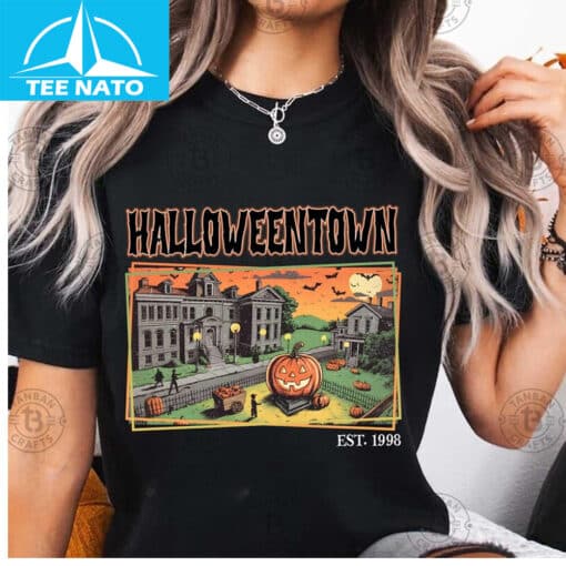 Retro Halloweentown UniversityEst 1998 Shirt - Image 5