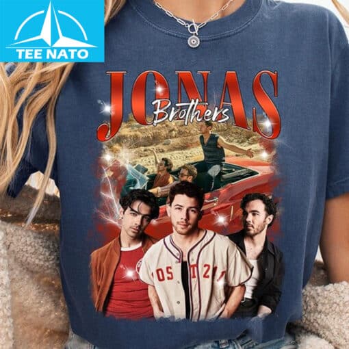 Retro Jonas Brothers 2025 Tour Shirt - Image 2