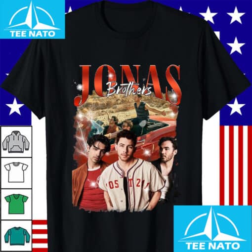 Retro Jonas Brothers 2025 Tour Shirt - Image 4
