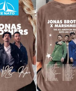 Retro Jonas Brothers Tour Shirt3