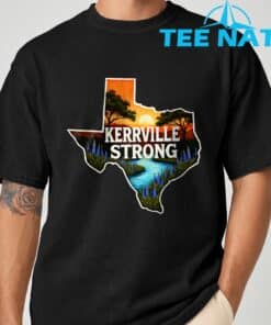 Retro Kerr Strong Texas Flood Support Shirt 2