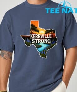 Retro Kerr Strong Texas Flood Support Shirt 5