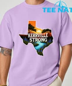 Retro Kerr Strong Texas Flood Support Shirt 6