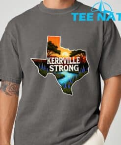 Retro Kerr Strong Texas Flood Support Shirt 7