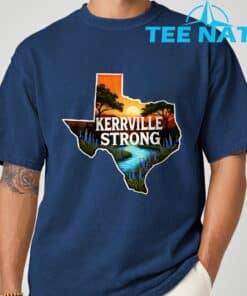 Retro Kerr Strong Texas Flood Support Shirt 9