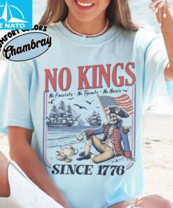 Retro No Kings Since 1776 Shirt3