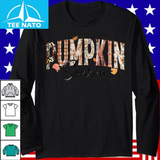 Retro Pumpkin Season Shirt - Image 4