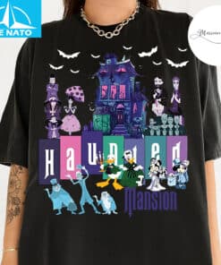 Retro Spooky Mansion Shirt2