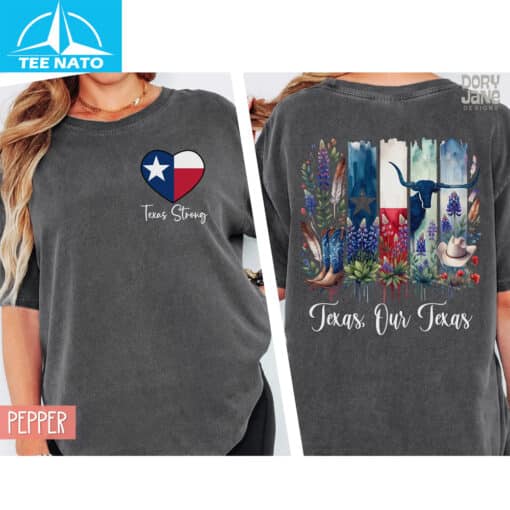 Retro Texas Strong Pray For Texas Pray For The Children Shirt - Image 3