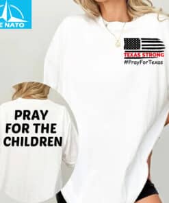 Retro Texas Strong Pray For Texas Pray For The Children T Shirt