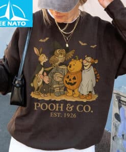 Retro Winnie The Pooh Halloween Shirt