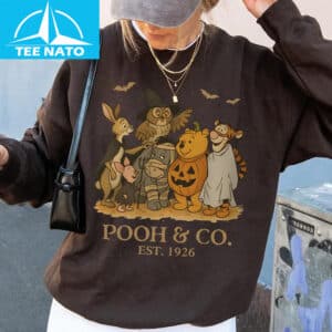 Retro Winnie The Pooh Halloween Shirt