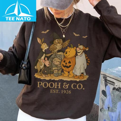 Retro Winnie The Pooh Halloween Shirt
