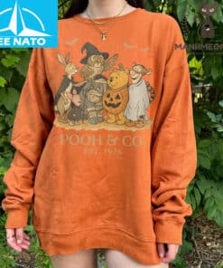 Retro Winnie The Pooh Halloween Shirt4