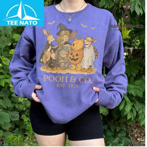 Retro Winnie The Pooh Halloween Shirt - Image 5