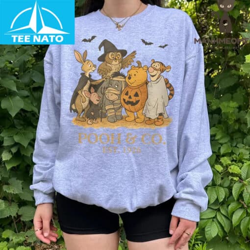 Retro Winnie The Pooh Halloween Shirt - Image 6