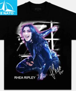 Rhea Ripley Crouch Action Pose Shirt2