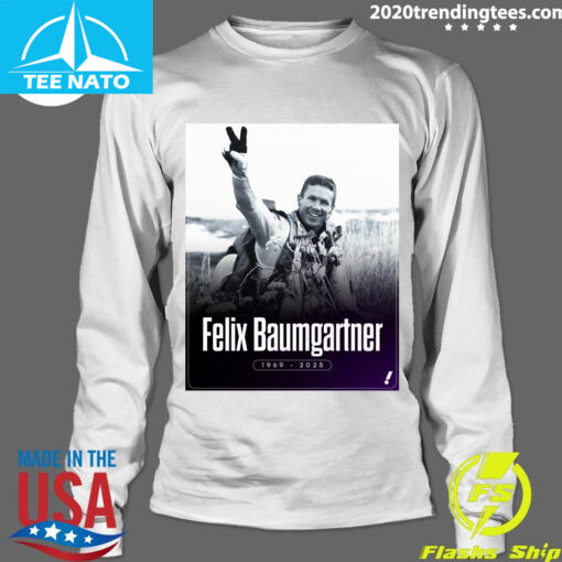 Rip Felix Baumgartner 1969-2025 Shirt - Image 2