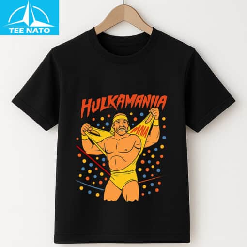 Rip Hulk Hogan 80s Retro WWE Shirt